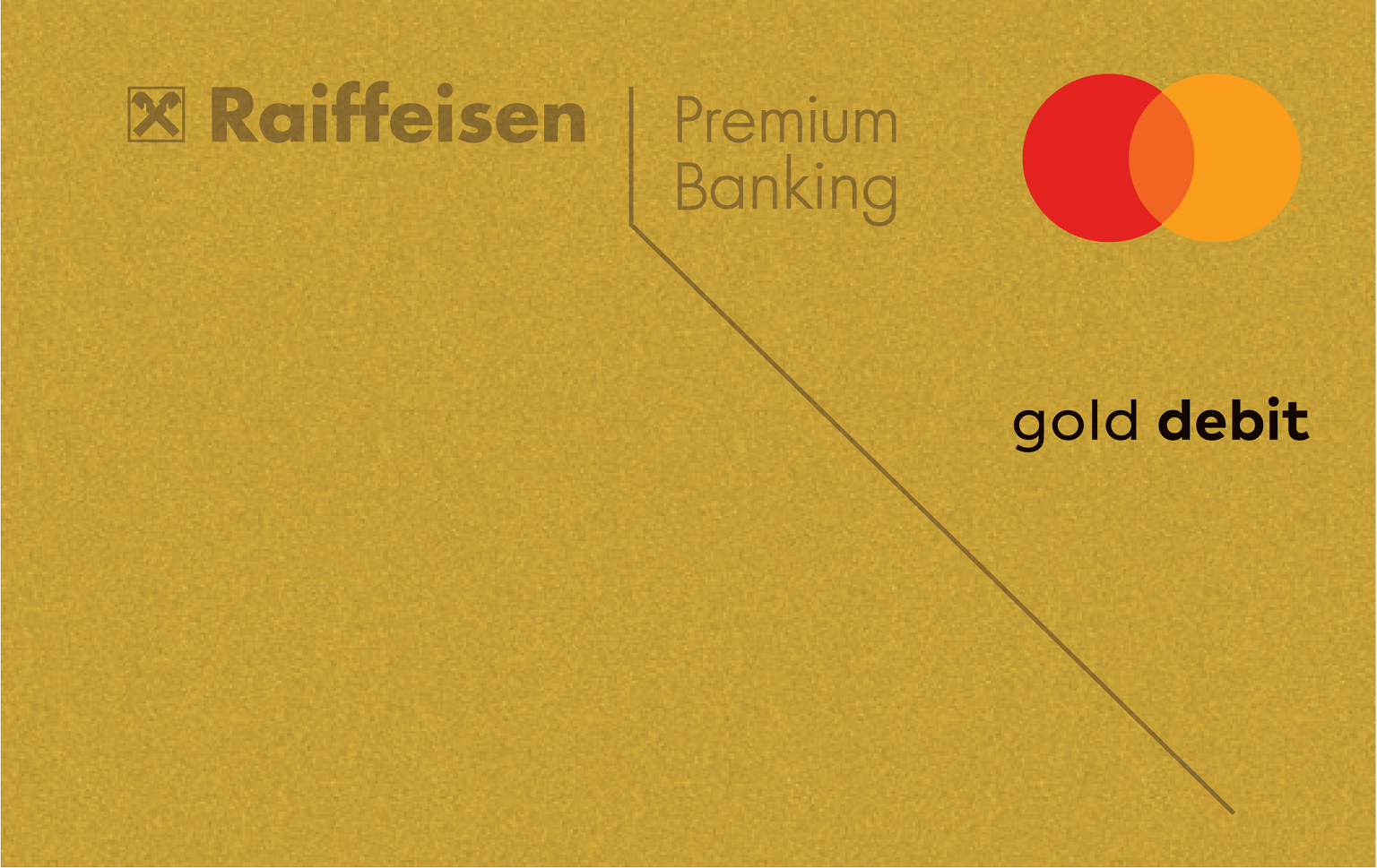 Premium Mastercard Gold betéti bankkártya